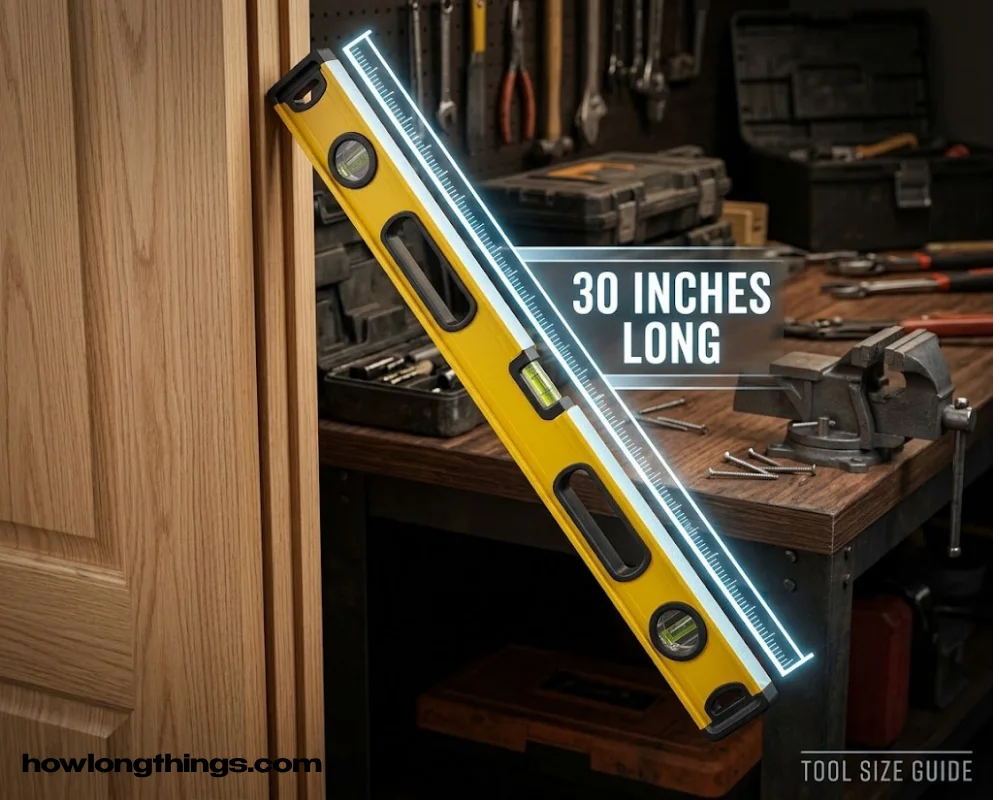Spirit level length 30 inches long