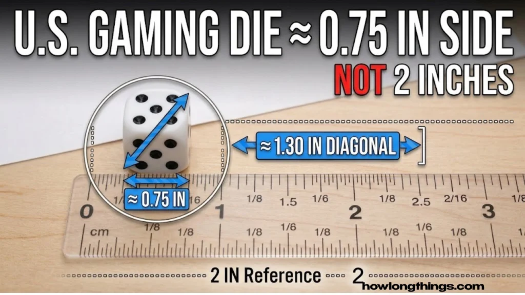 A Standard Six-Sided Die