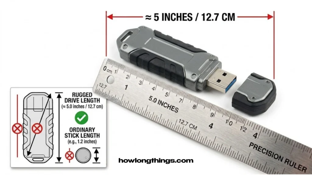 Flash drive (larger models).