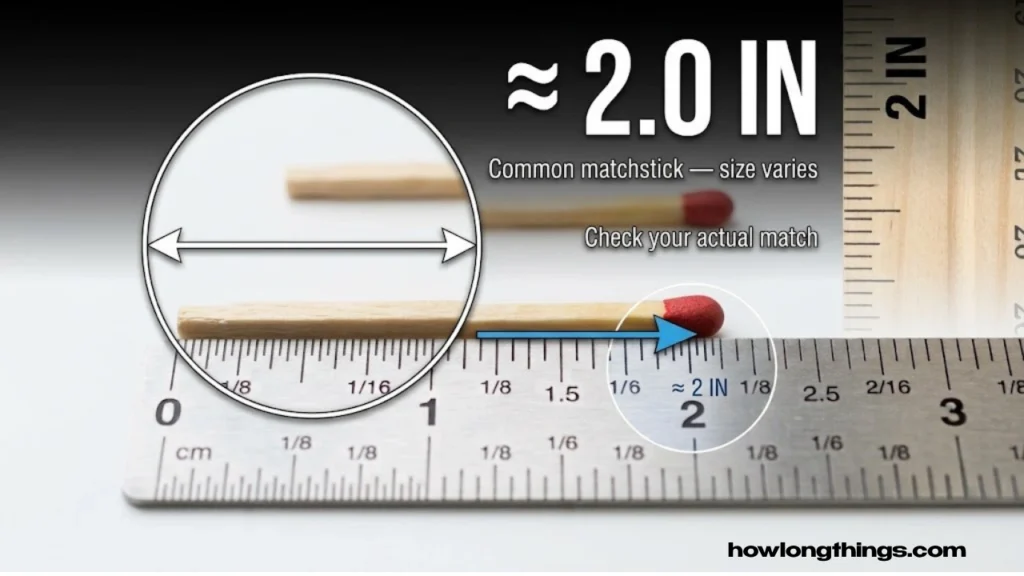A Wooden Matchstick