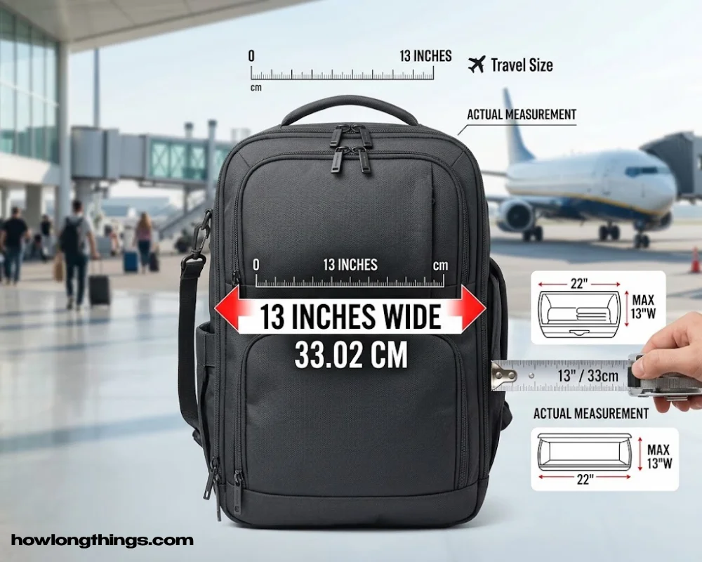 A 13-Inches long Carry-On Bag
