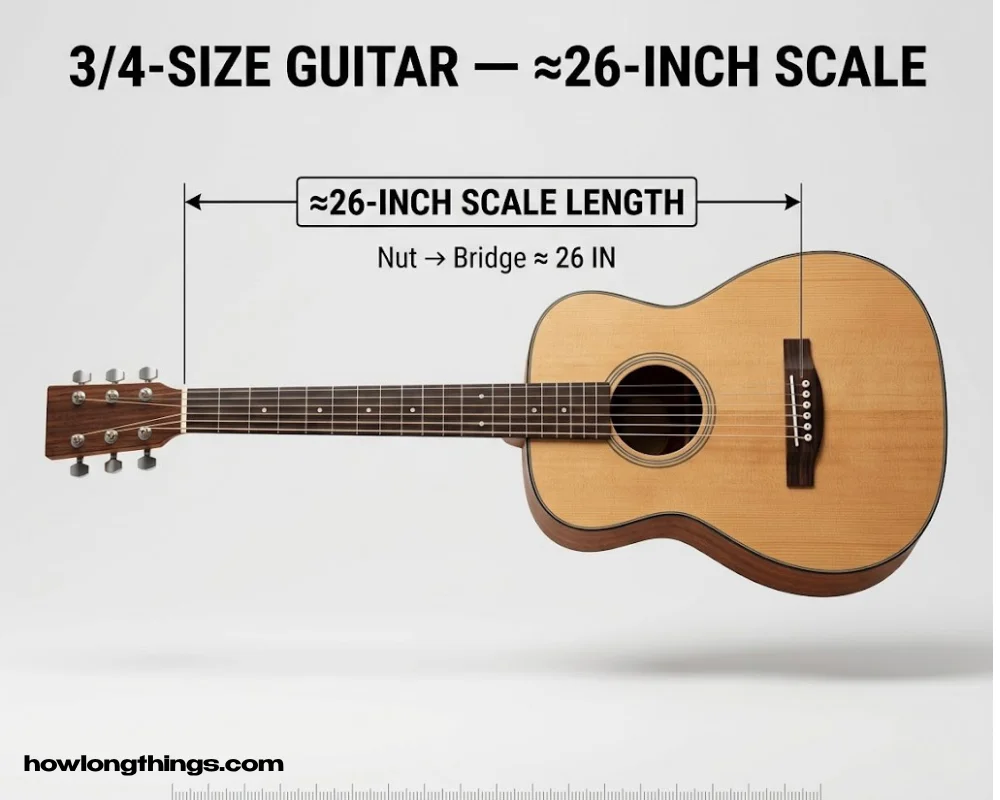 A 3/4-Size Guitar
