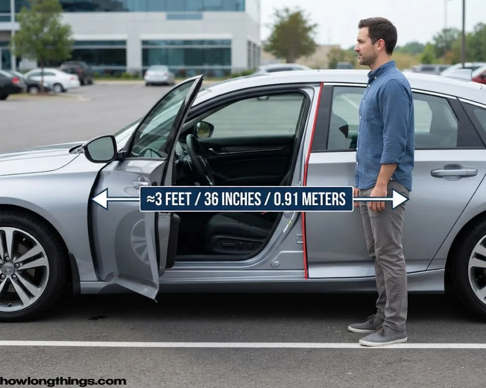 A 3 feet long Car Door