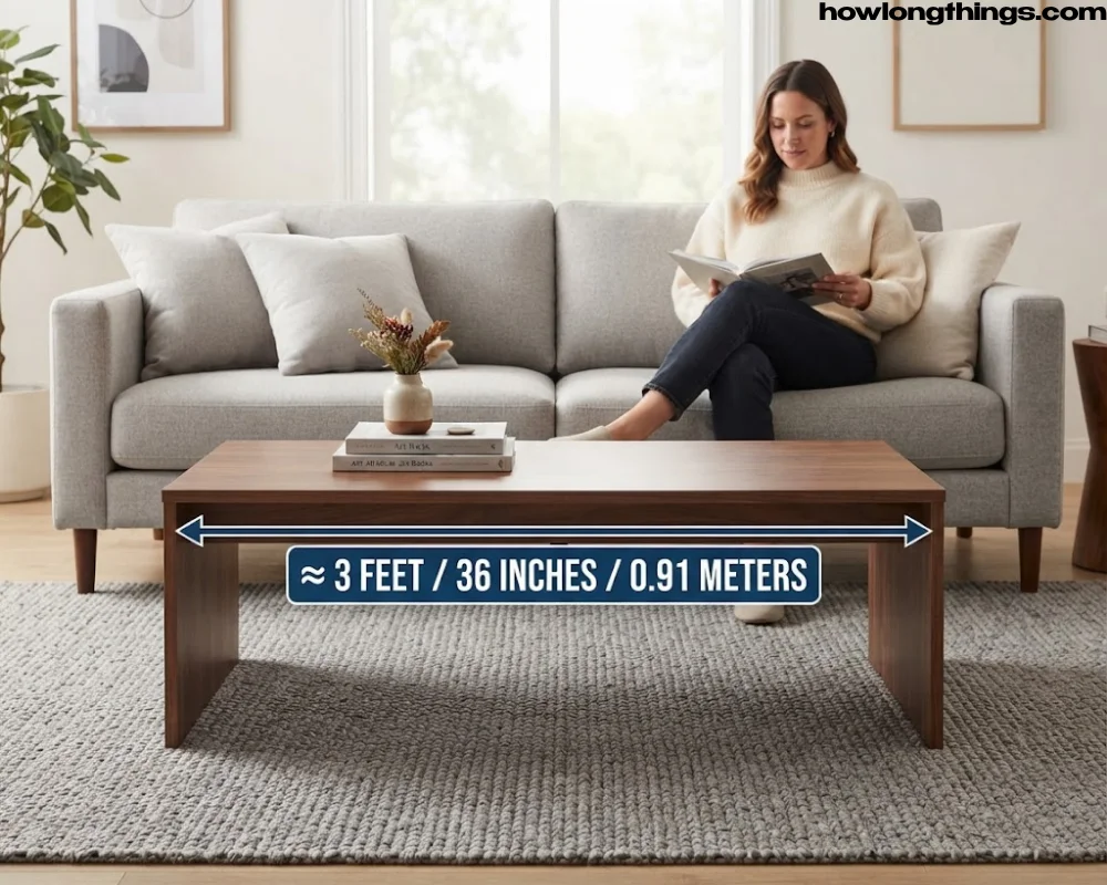 A Coffee Table of 3 feet long