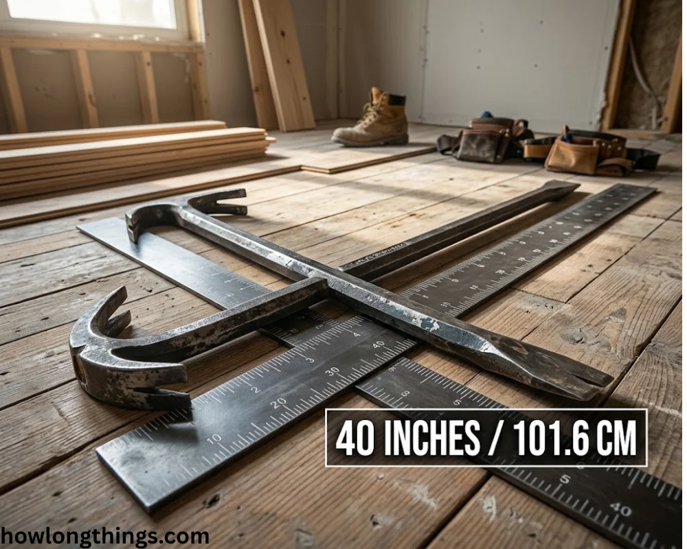 A Crowbar of 40 inches long