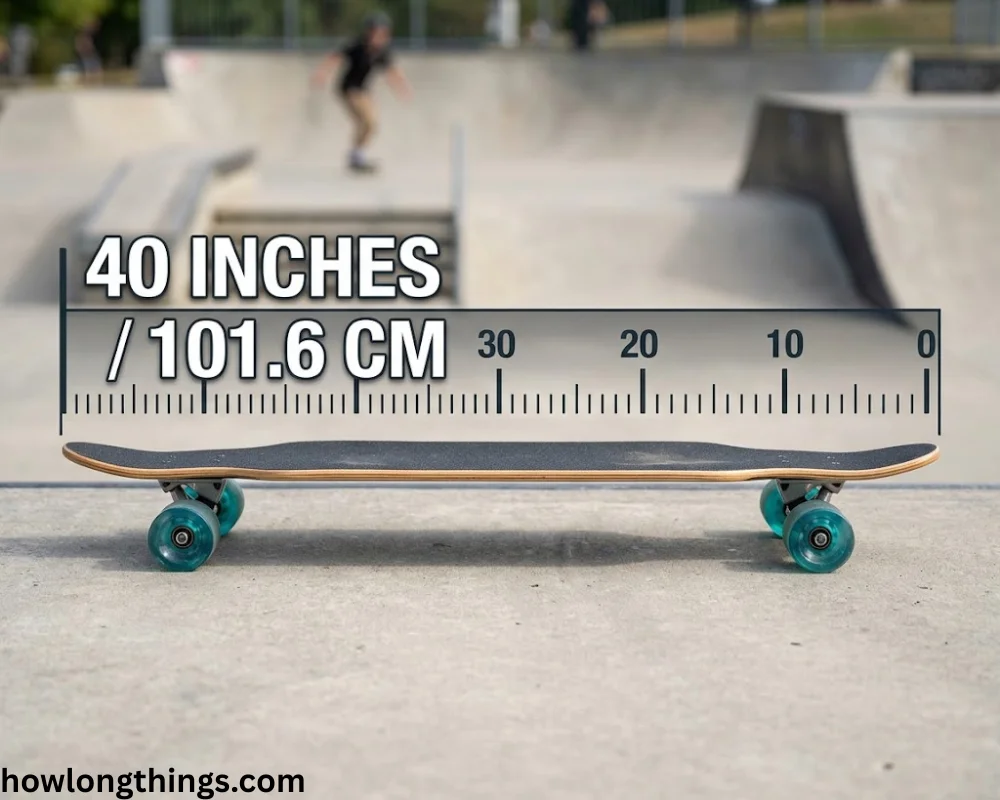 A Longboard Skateboard of 40 inches long