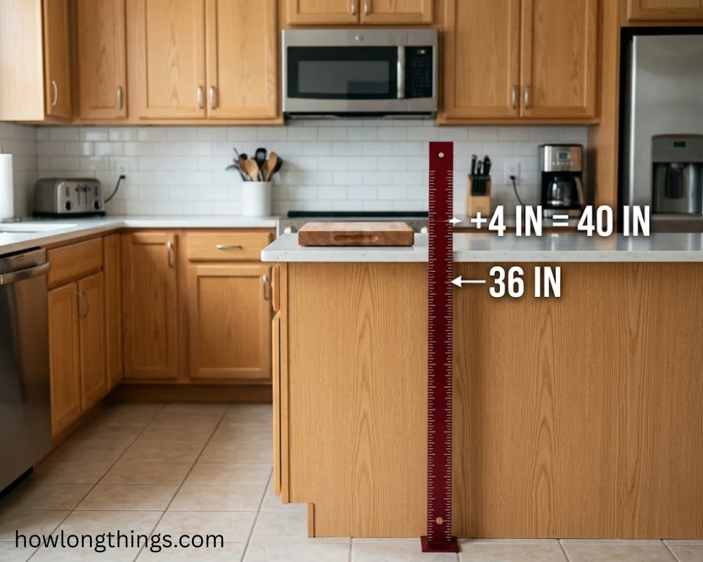 A Standard Kitchen Counter Plus a Small Appliance
