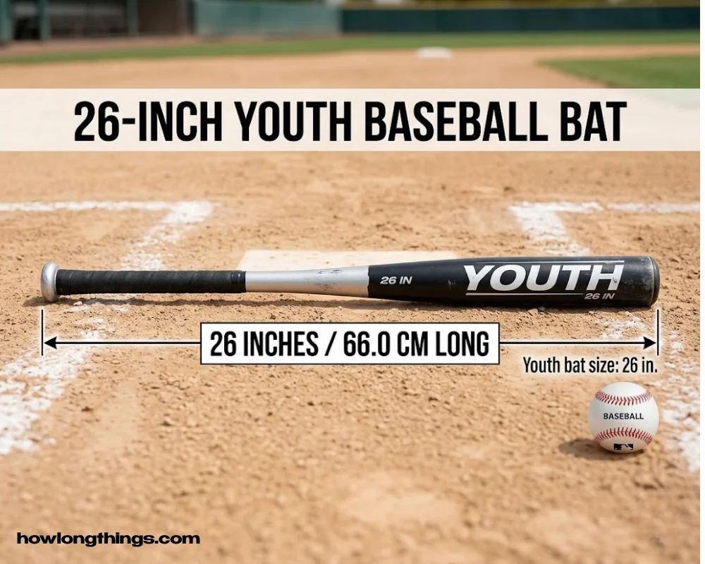 26 inches long Youth Baseball Bat