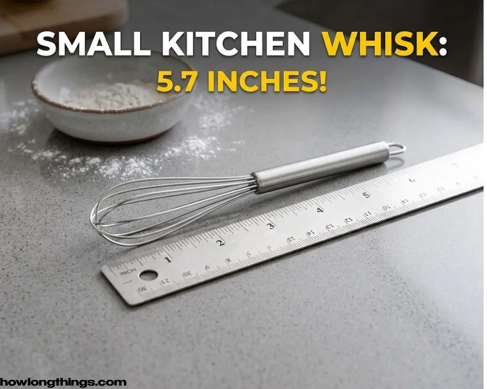 A 5.7 inches small kitchen whisk handle