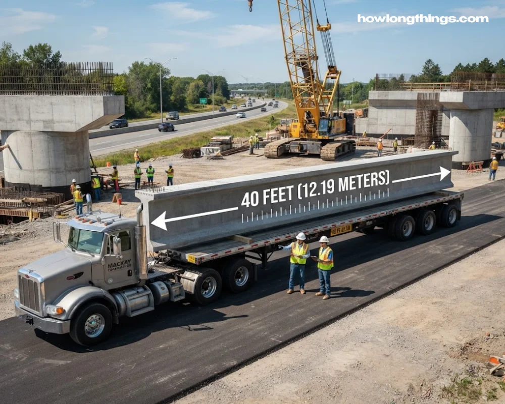 40 feet long Bridge Beam Segment