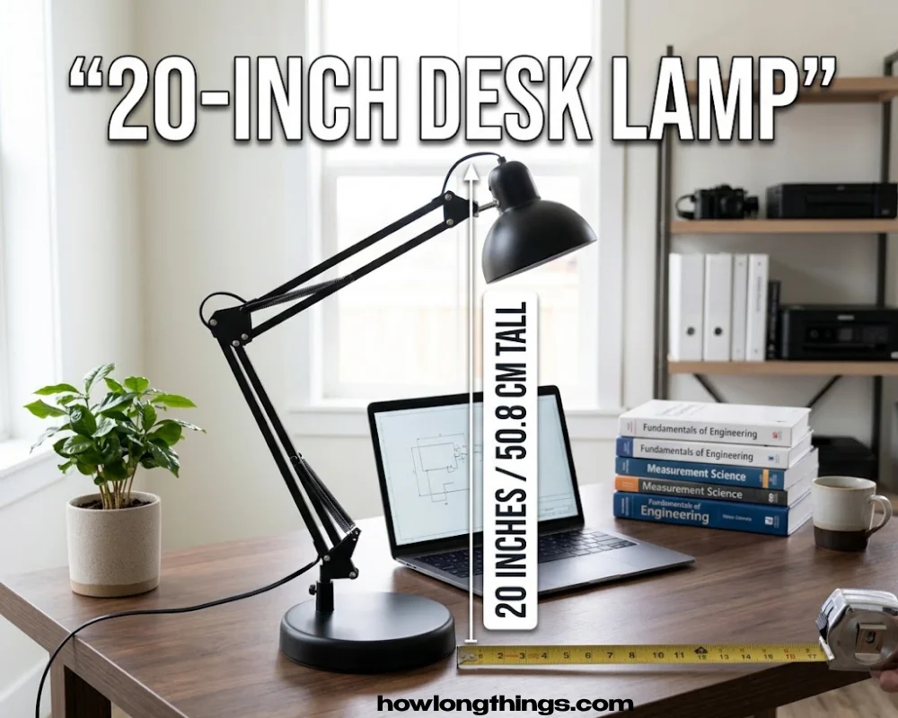 20 inches long Desk lamp