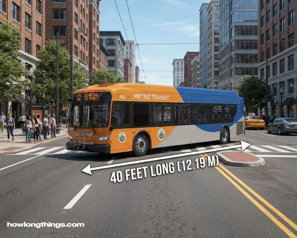 Full-40 feet Length City Bus