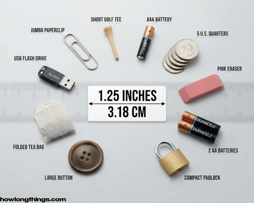 How Long Is 1.25 Inches? 10 Easy Ways to Visualize 1.25 Inches
