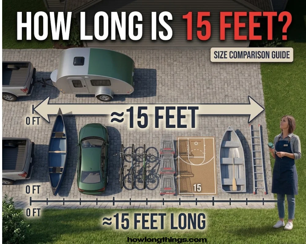 How Long Is 15 Feet? 15 Amazing Real-Life Examples