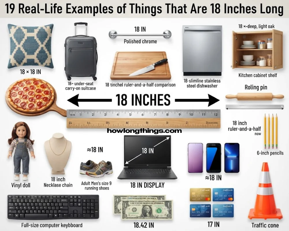 How Long Is 18 Inches? 19 Amazing Real-Life Examples