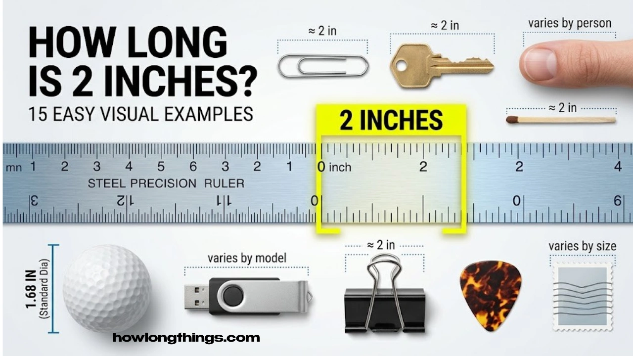 How Long Is 2 Inches? 15 Easy Visual Guide With Examples