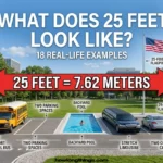 How Long Is 25 Feet? 18 Amazing Real-Life Examples to Visualize It How Long Is 25 Feet? 18 Amazing Real-Life Examples to Visualize It