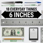 How Long Is 6 Inches? 18 Real-Life Examples & Easy Comparisons