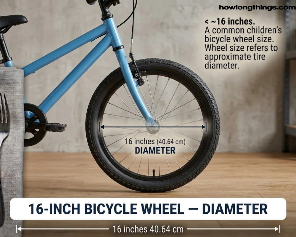 16 inches long Kids' Bicycle Wheel