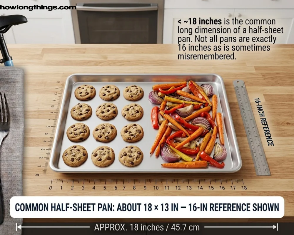 16 inches long Large Baking Sheet 