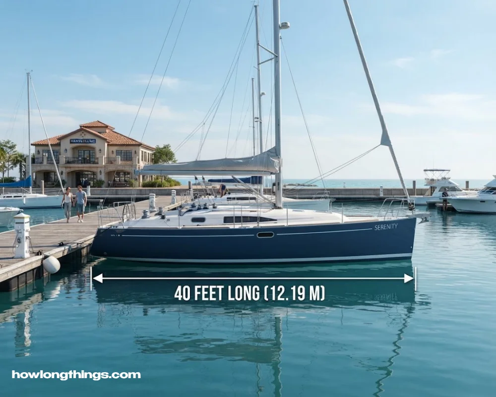 40 feet long Sailing Yacht in the 40-Foot Class