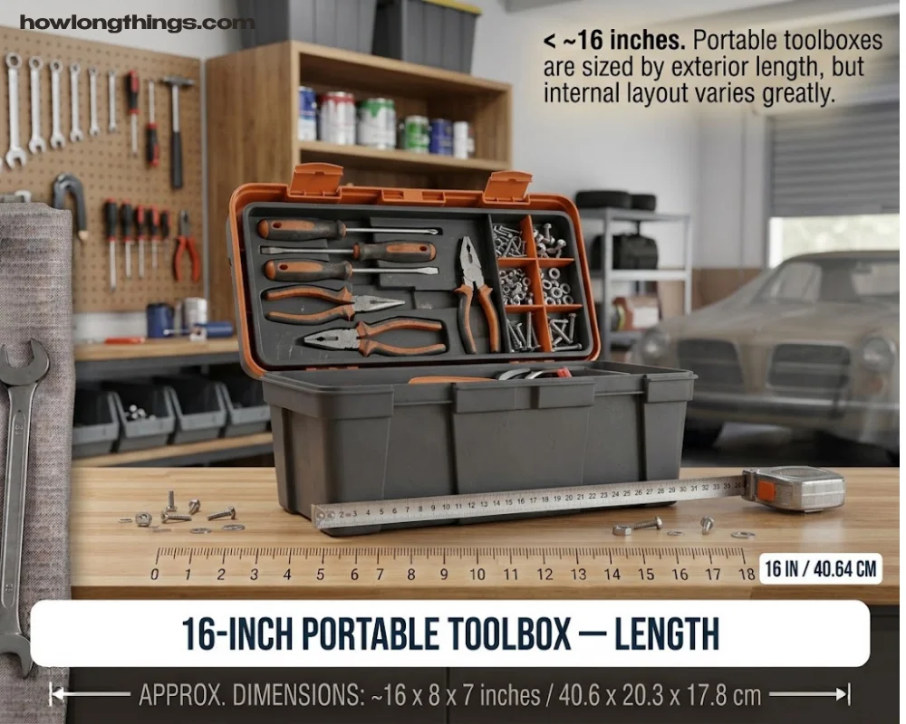 16 inches long Toolbox Length