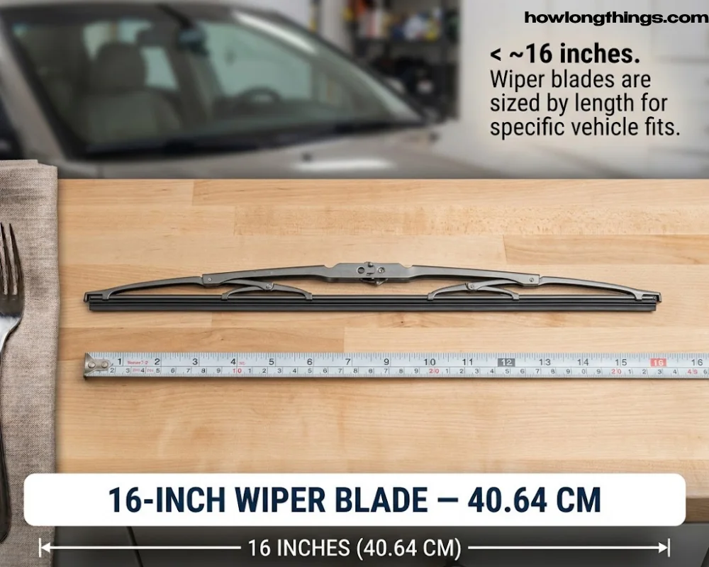 16 inches long Windshield Wiper Blade