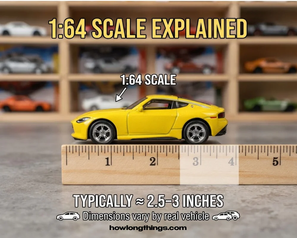 1:64 scale toy car