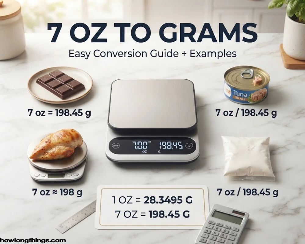 7 Oz to Grams: Easy and Quick Conversion Guide (With Examples)