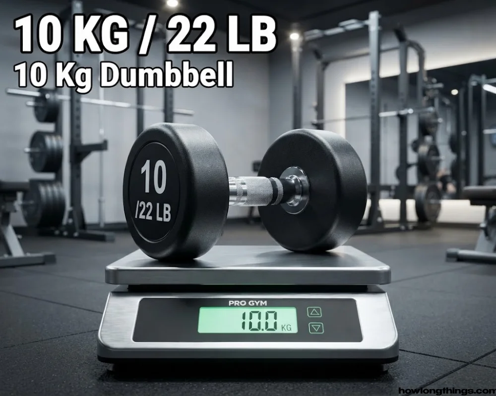 A 10 Kg Dumbbell