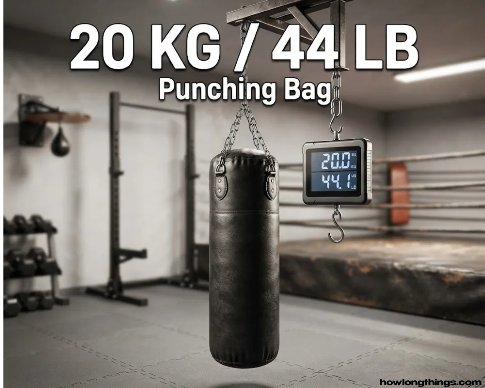 A 20 Kg heavy Punching Bag