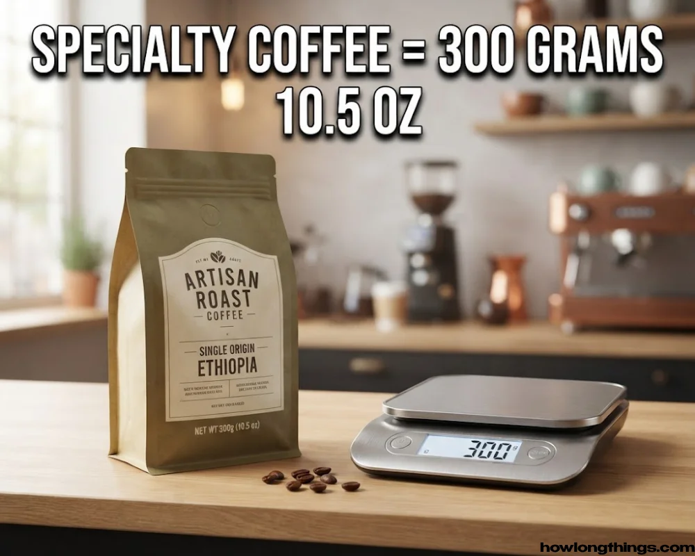 A 300 grams Bag of Specialty Coffee