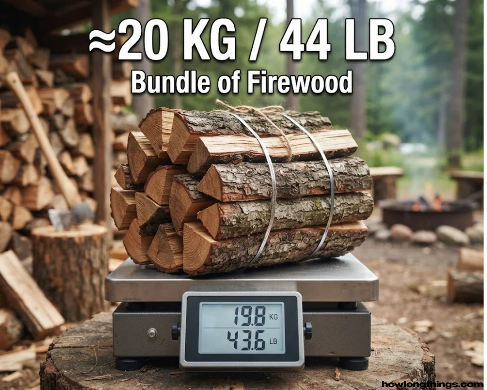 A Bundle of Firewood of 20 kg