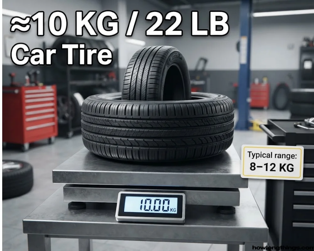 A Car Tire of 10 kg