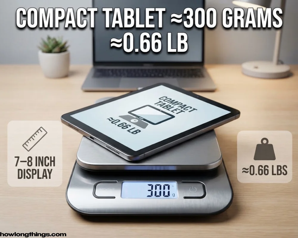 A 300 grams Compact Tablet