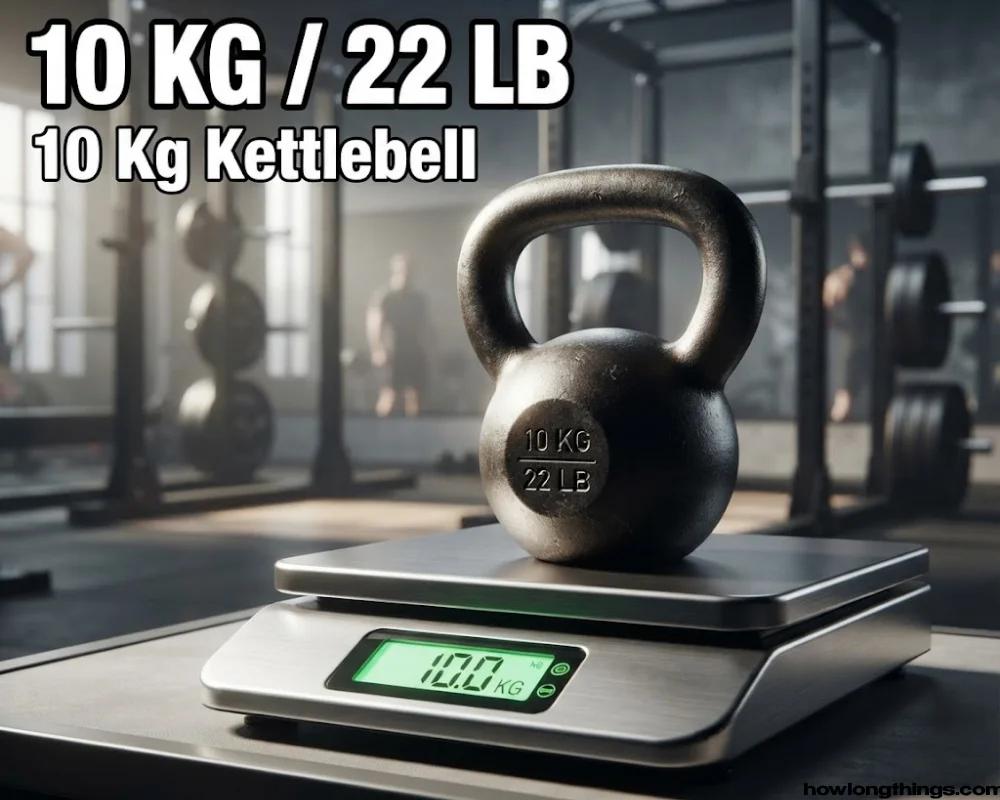 A Kettlebell exact 10 kg heavy