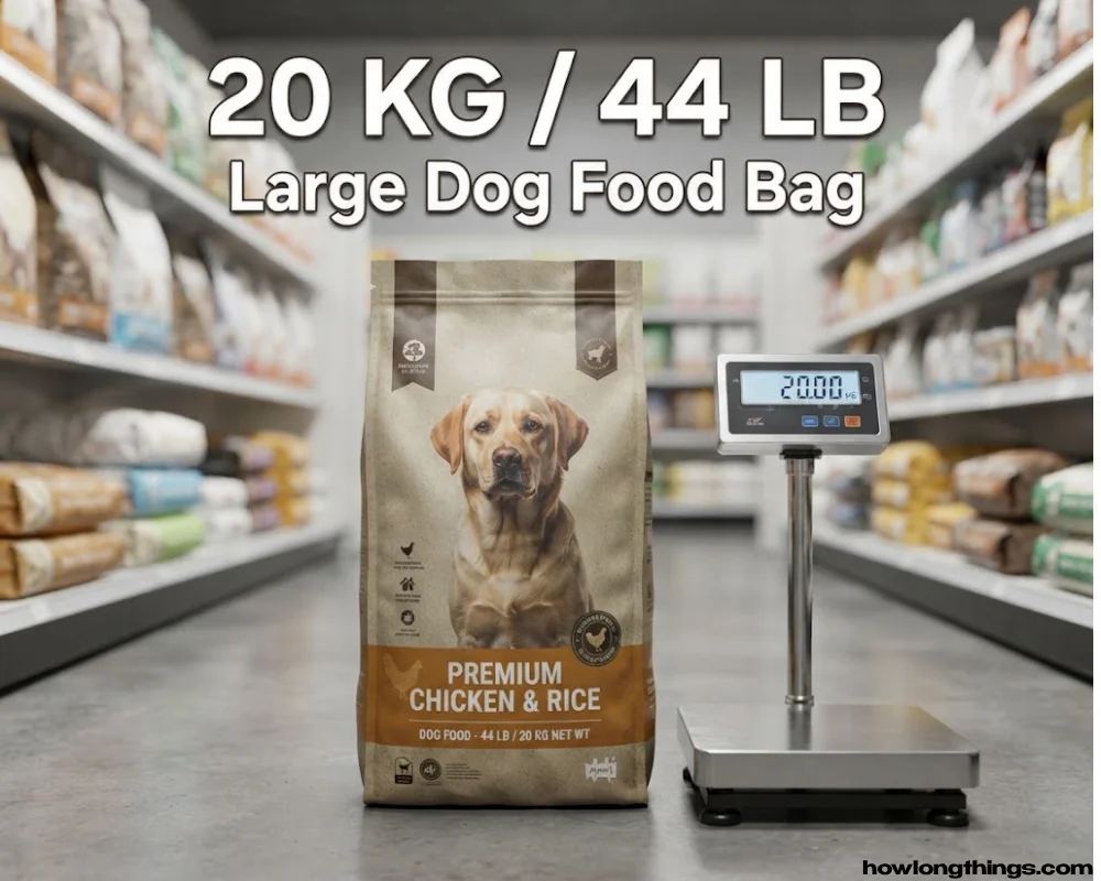 A Large Bag of Dog Food of 20kg