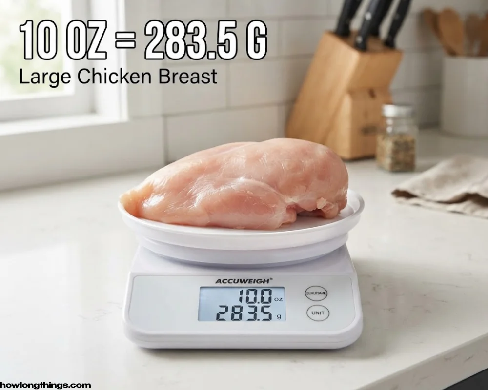 A Large Chicken Breast of 10oz