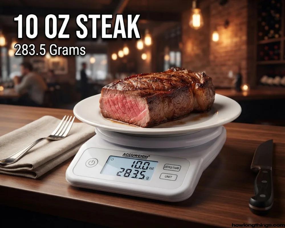 A Restaurant-Style Steak