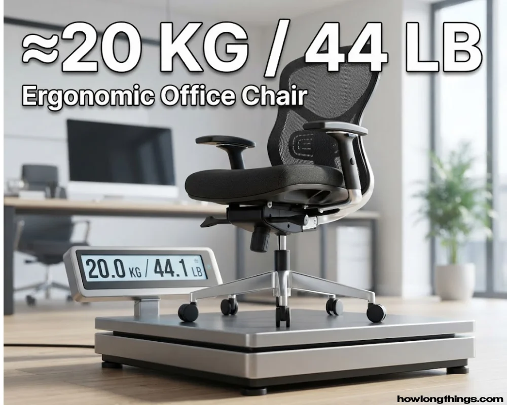 An Office Chair of 20 kg