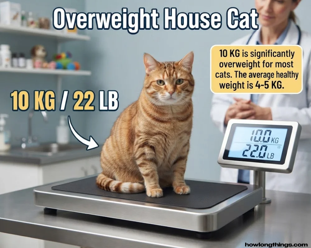 An Overweight House Cat