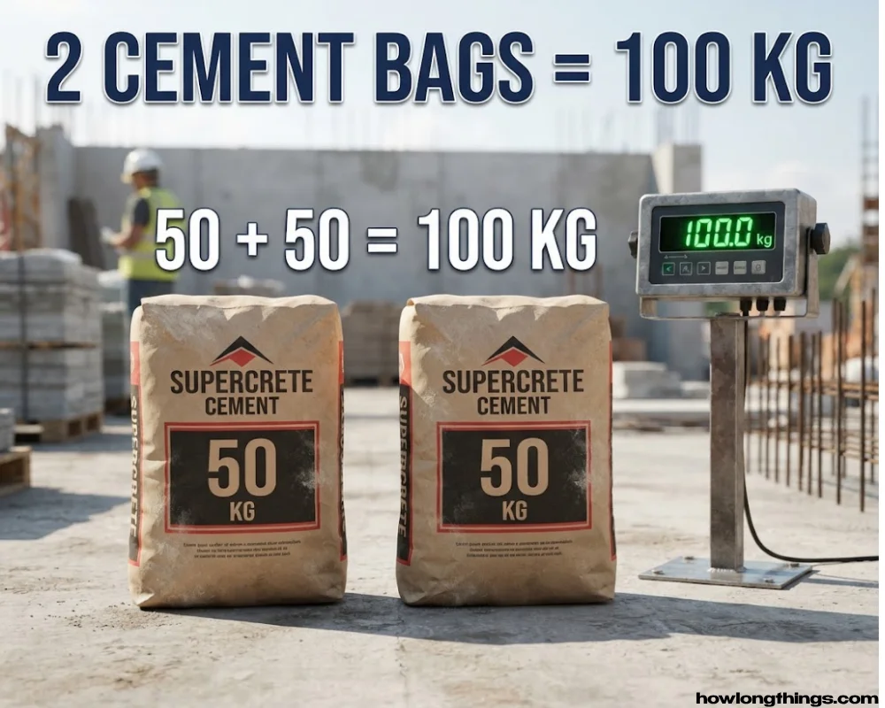 Bags of Cement of 100 kg 