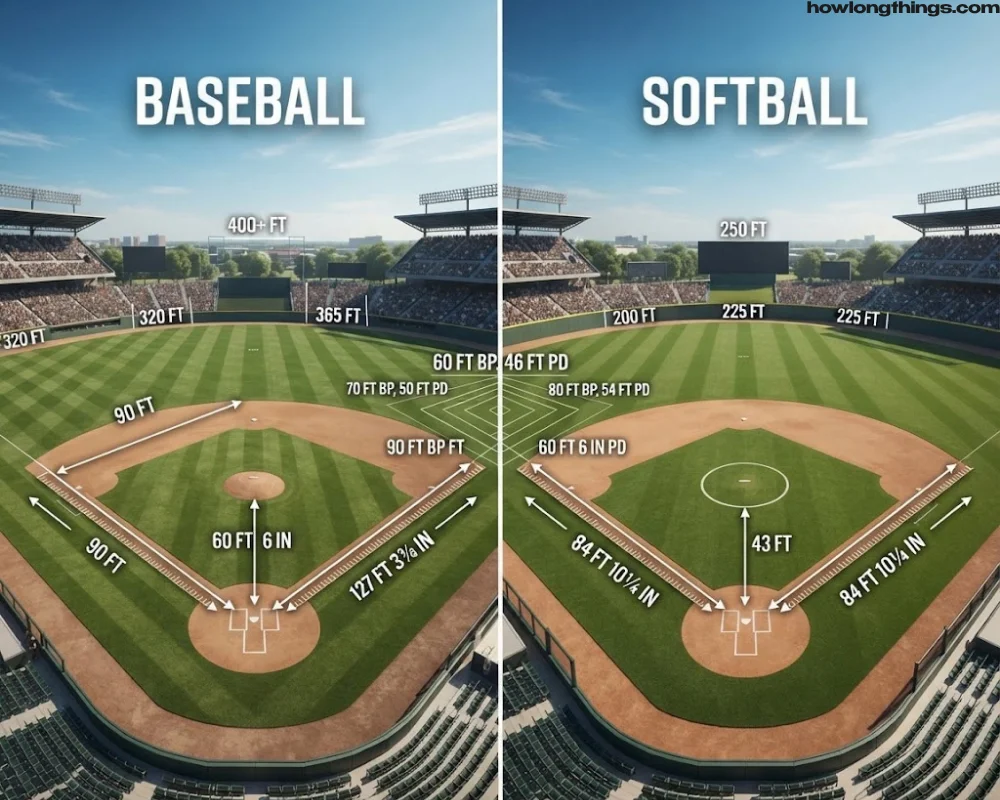 Baseball & Softball Field Layouts Dimensions: Complete Guide (2026)