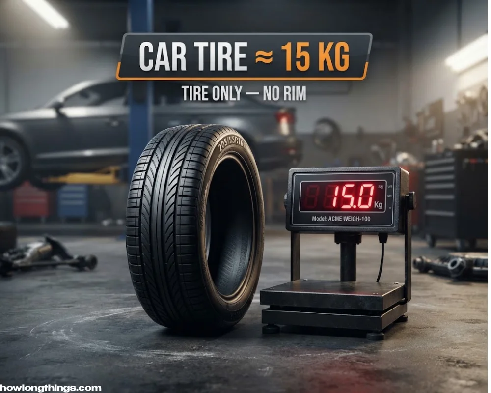 Car Tire Without Rim around 15kg