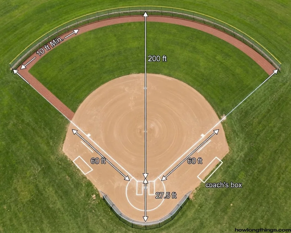 Coach's Box and Warning Track