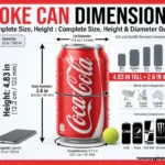 Coke Can Dimensions: Complete Size, Height & Diameter Guide(2026) Coke Can Dimensions: Complete Size, Height & Diameter Guide