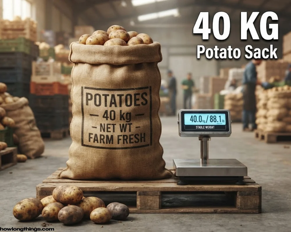 40 kg heavy Commercial Sack of Potatoes