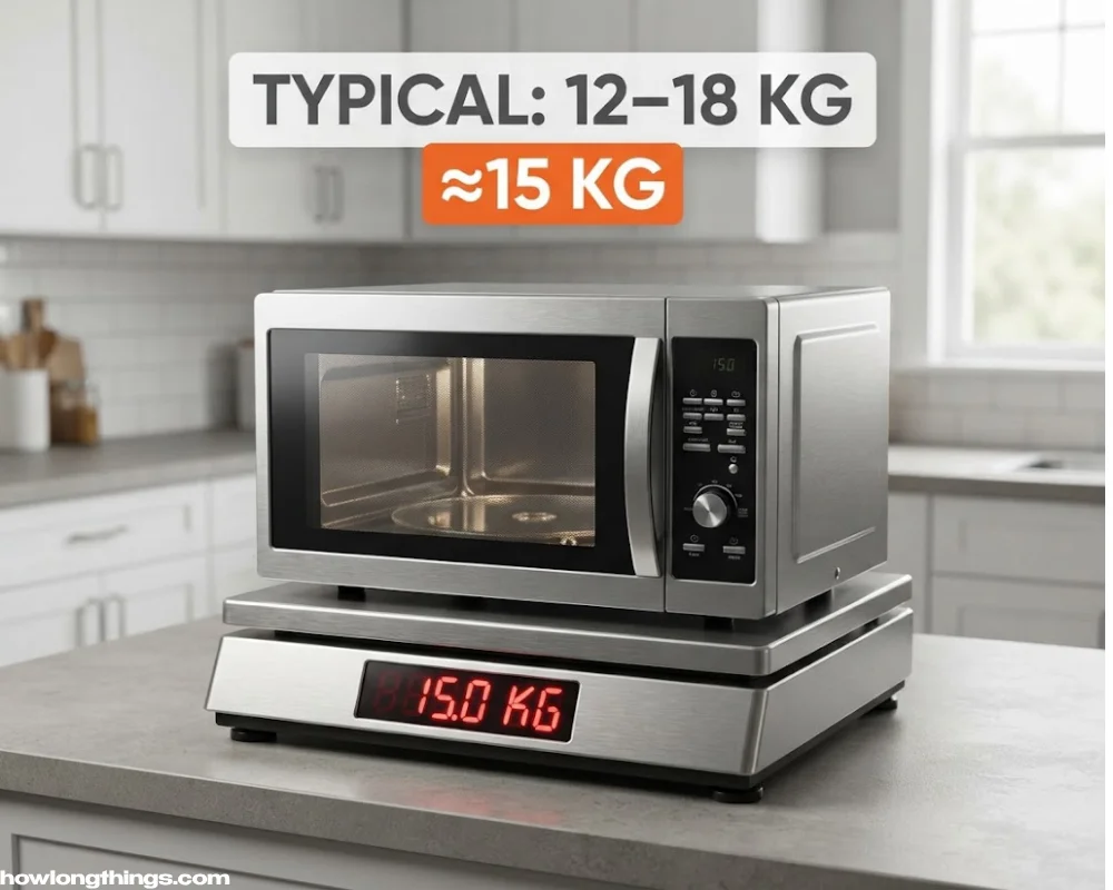 Countertop Microwave Oven around 13 to 15  kilograms