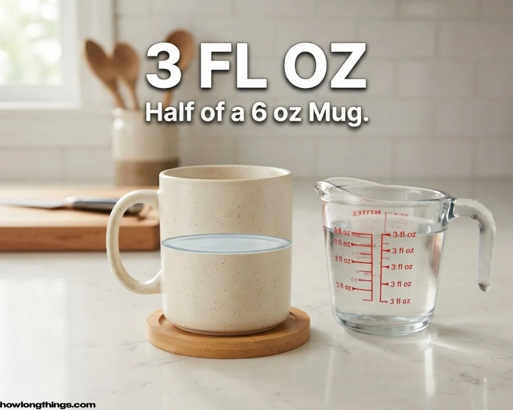 Half a Standard Coffee Mug