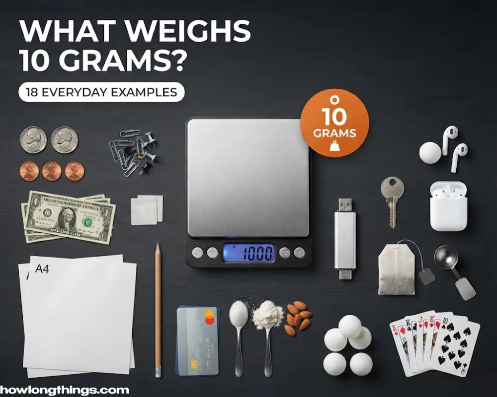 How Much Is 10 Grams? 18 Amazing Real-Life Examples to Visualize It
